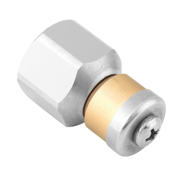 Washing Rotary Jetter Nozzle 304 Stainless Steel and Brass Pressure Sewer Drain Tube Cleaning Industrial Pipe 3//8BSP Female Thread Sewer Nozzle